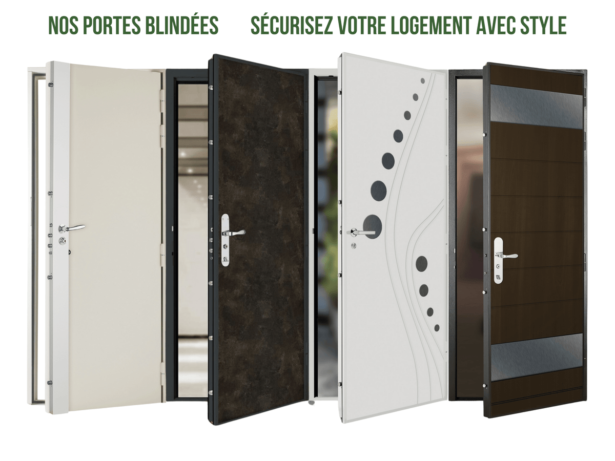 Porte blindée ou blindage de porte à Paris : quatre modèles de portes d’entrée blindées