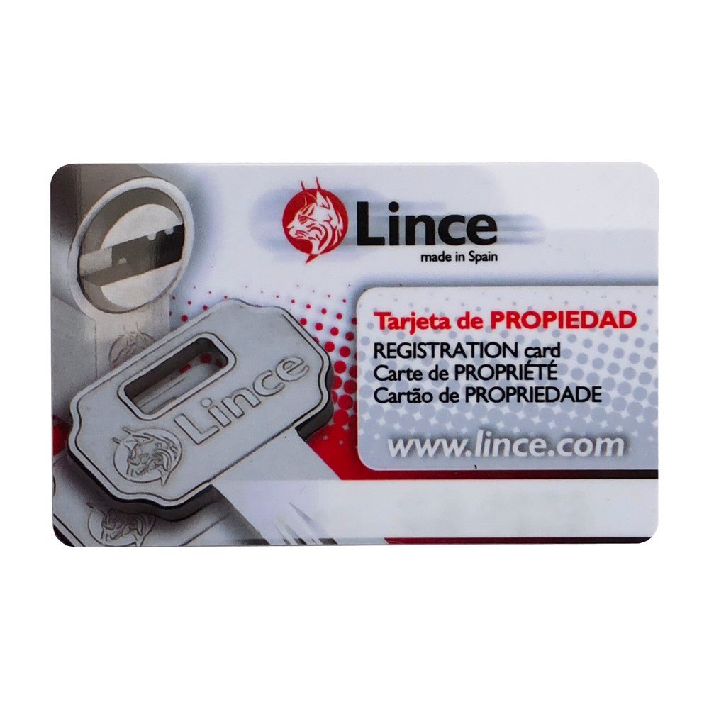 Tarjeta de propiedad Lince